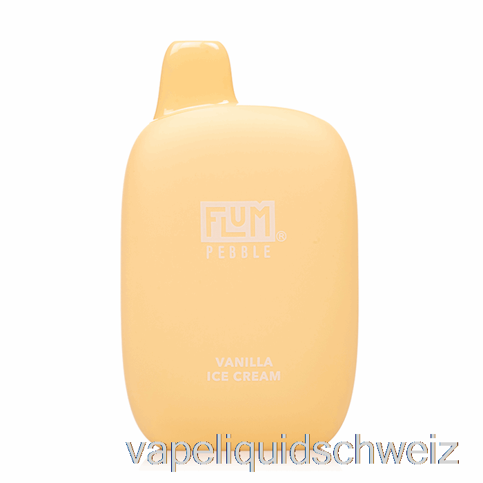 Flum Pebble 6000 Einweg-Vanilleeis Vape Schweiz